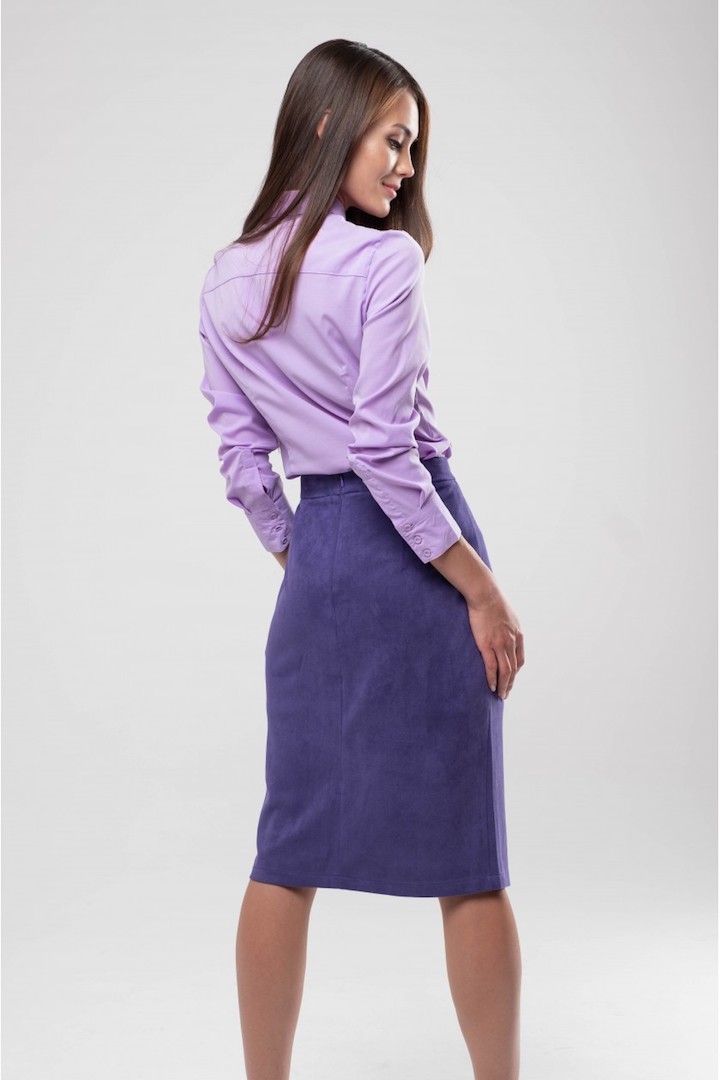 Фото товара 15660, юбка под замшу